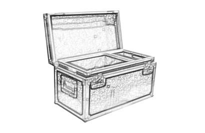 FLIGHT CASE FOR SPIGOTS/CONNECTORS KIT