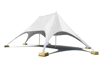 Tenda a stella D